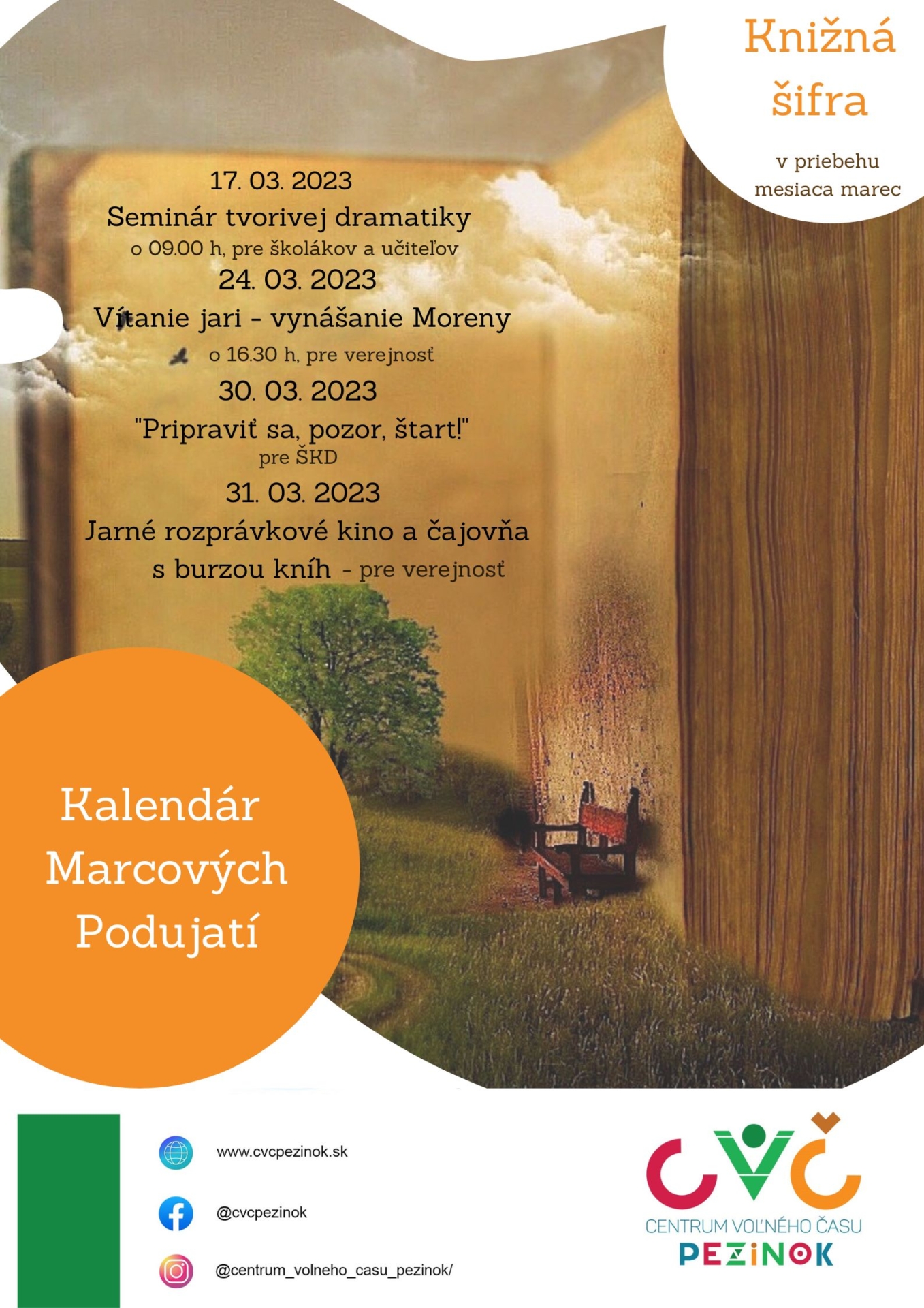 Kalendár Marcových Podujatí
