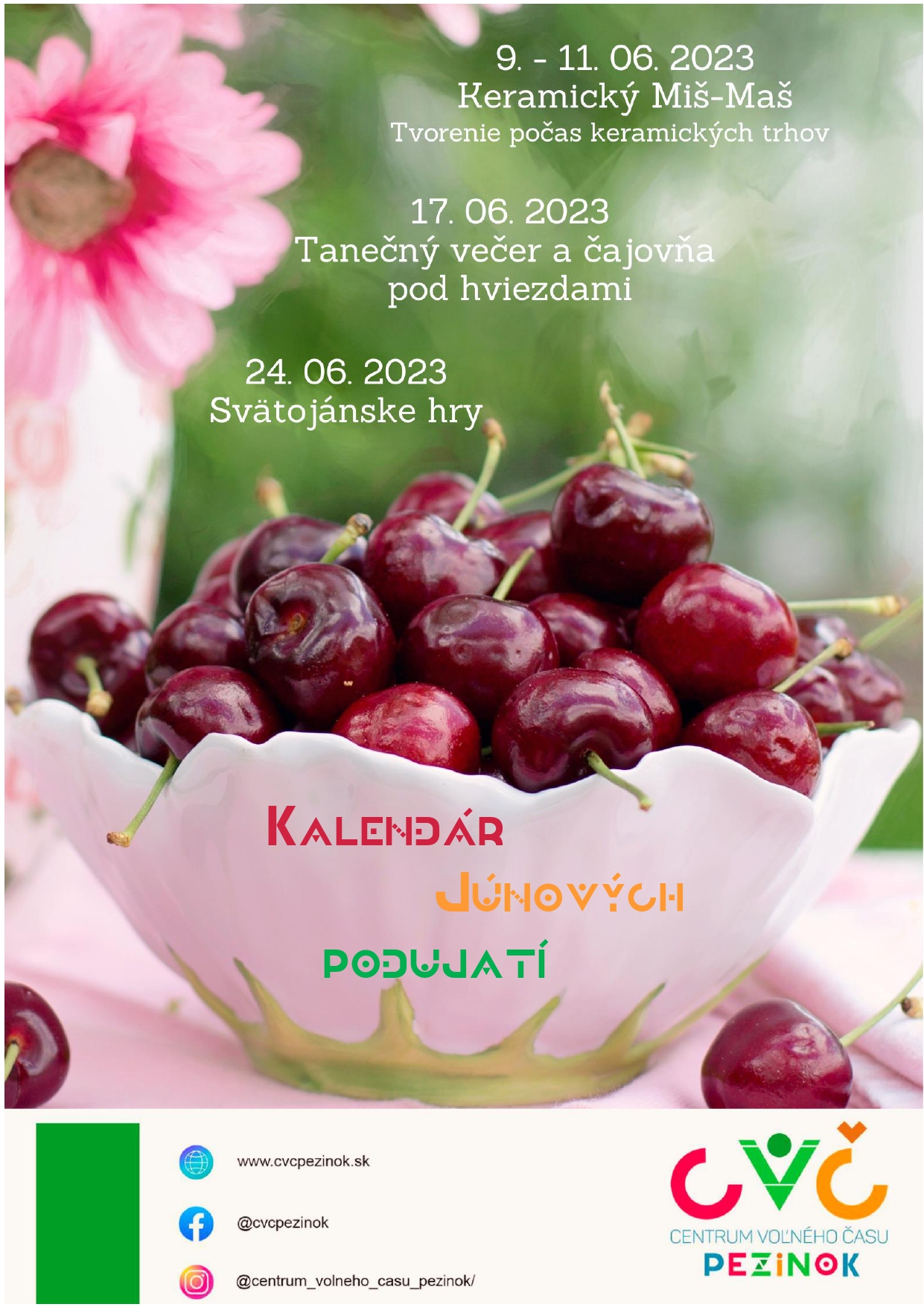 Kalendár júnových podujatí